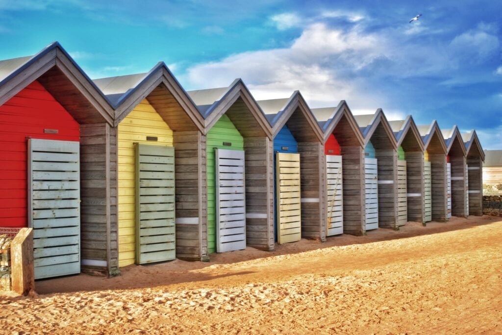 Beach huts Beach huts