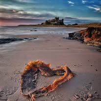 Bamburgh Beach & Castle